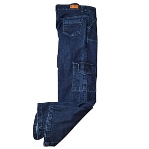 Women's Baggy Cargo Designer Jeans. Vintage 90s Style Super Sick Great Condition